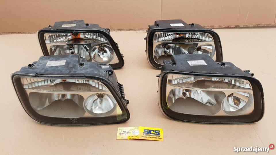 MERCEDES ACTROS MP2 LAMPA REFLEKTOR PRAWY PRZÓD lubuskie Bieleń sprzedam