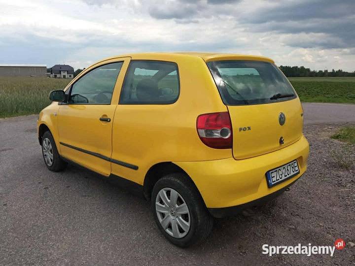VW FOX 14 TDI WAŻNE OC I PT 1500