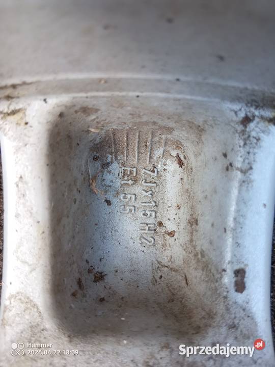 Ford Tranzit Euroline Nugget Felga aluminiowa 15 Warszawa