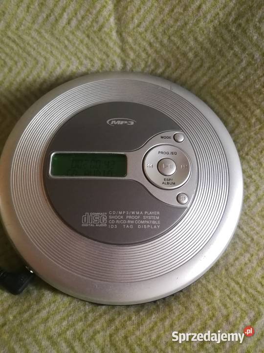 Discman Odtwarzacz CD MP3 model 3816TZ Sprawny Audio Szczecin