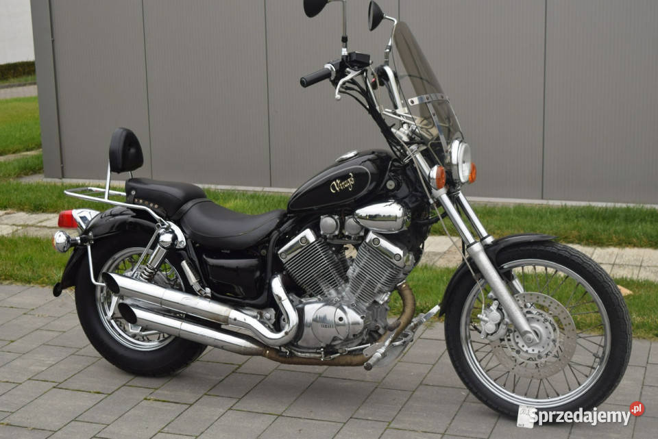 Yamaha XV customowy styl książka 2 ręka z DE A2 Śrem