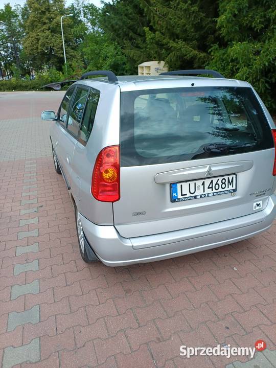 MITSHUBISHI SPACE STAR 2003 komplet opon z relingi dachowe lubelskie Lublin