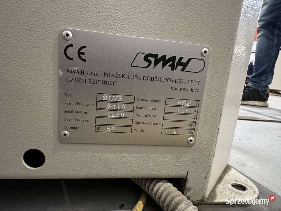 Wywijarka kołnierzy SWAH SLV3 2019r Prawie nowa Zamość