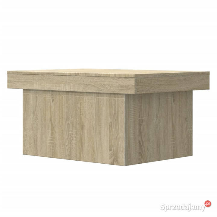 Stolik kawowy dąb sonoma 100x55x40 materiał Warszawa