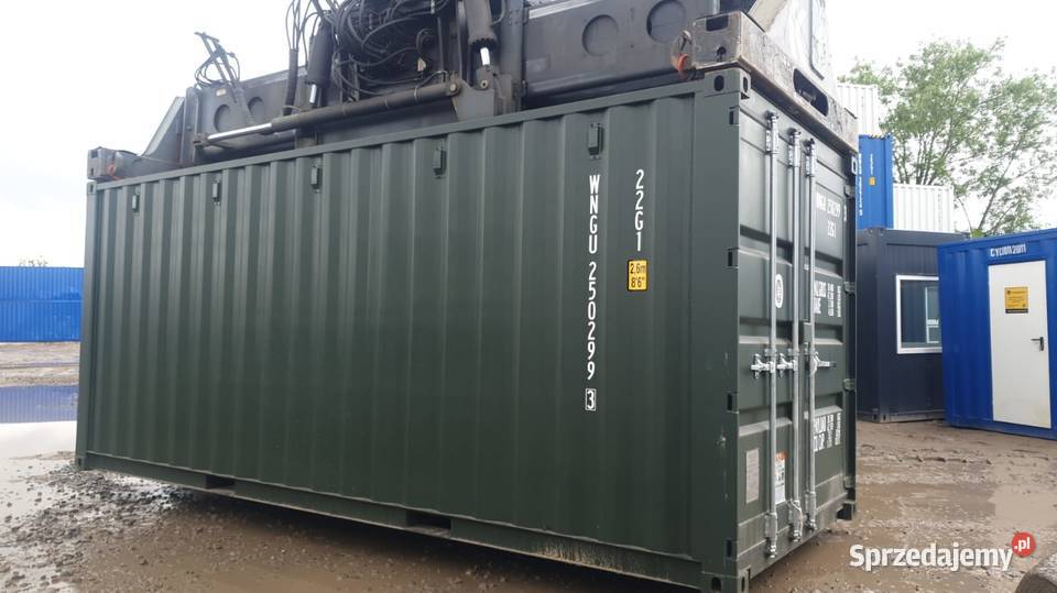 Kontener morski kontener magazynowy 20dv jednej Koszalin