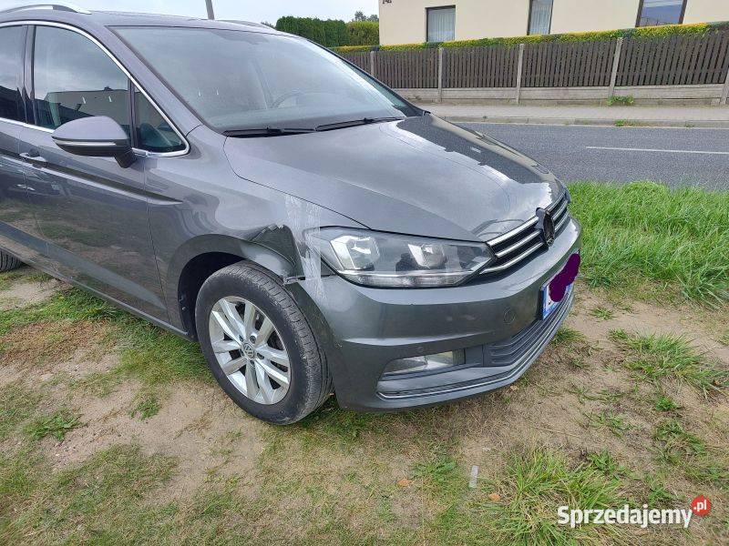 VW TOURAN 2016 16 TDI panorama aktywny tempomat kurtyny powietrzne Touran Lubliniec