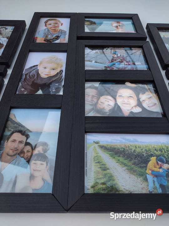 Drewniana Multirama Ramka na 13 zdjęć 10x15 Gliwice