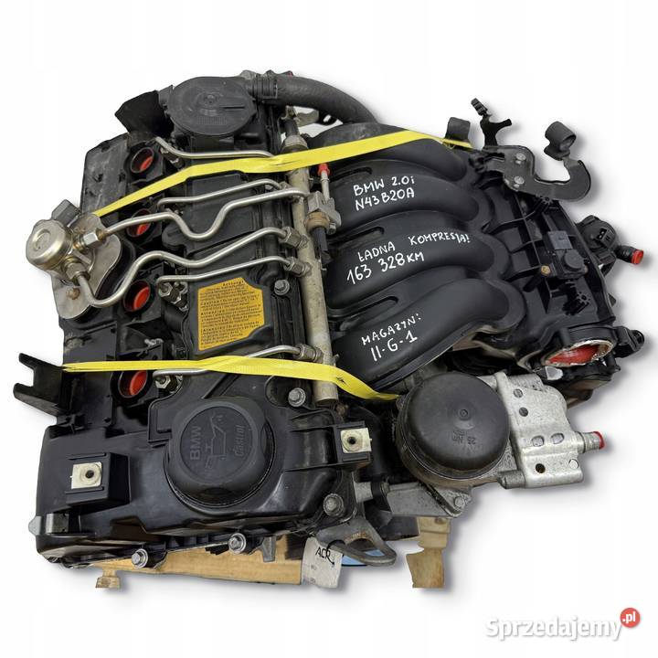 SILNIK N43B20 N43B20A BMW E81 E87 E60 E61 E90 lubelskie