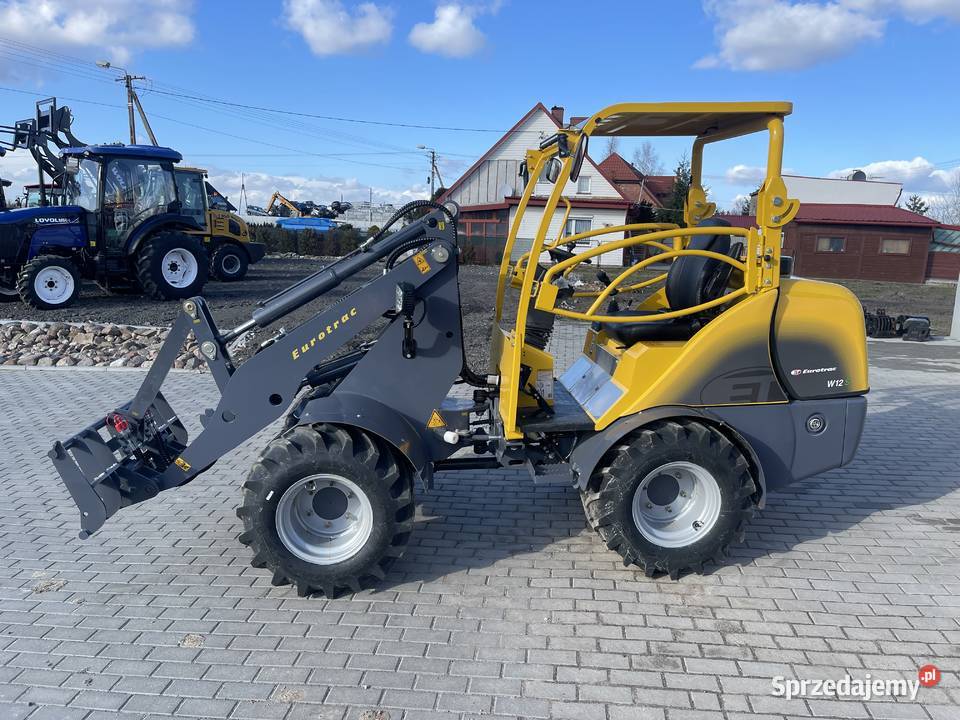 Ładowarka przegubowa EUROTRAC W12S Silnik KUBOTA kujawsko-pomorskie Tuchola
