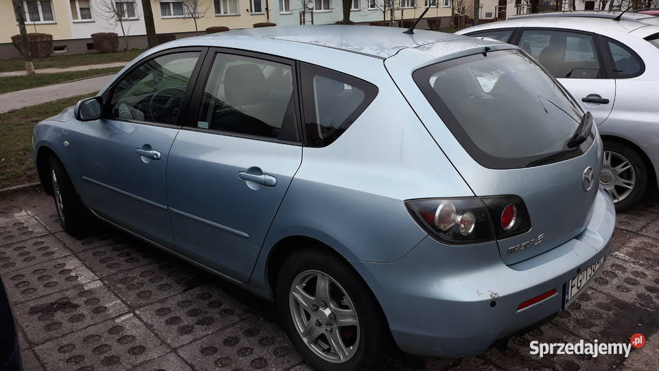 Mazda 3 16 2008 r benzyna manual Gorzów Wielkopolski