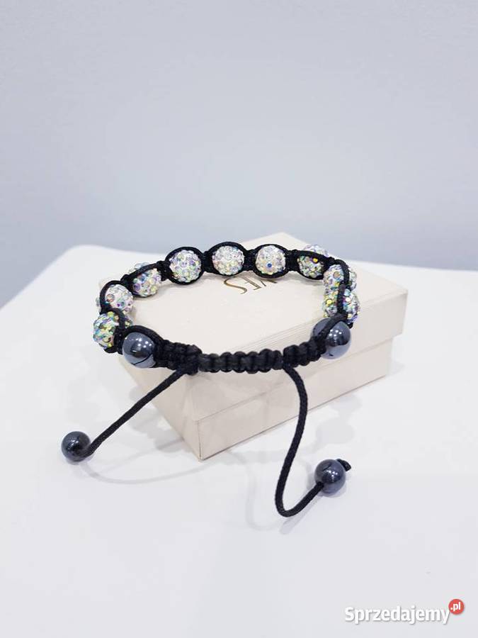 Damska bransoletka z kryształkami shamballa 3 Dąbrowa Górnicza