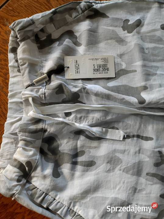 spodnie lniane bojówki moro chinosy joggery Spodnie Kielce sprzedam