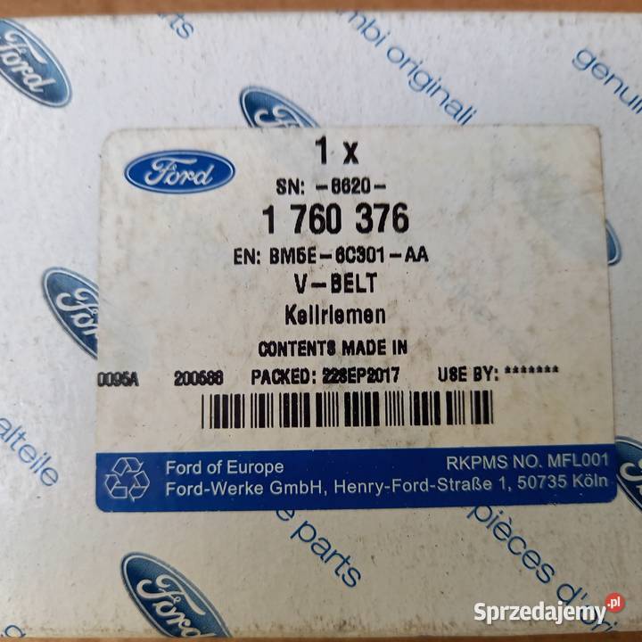1760376 Pasek wieloklinowy C Focus Mk2 FL 18 20 Kraków