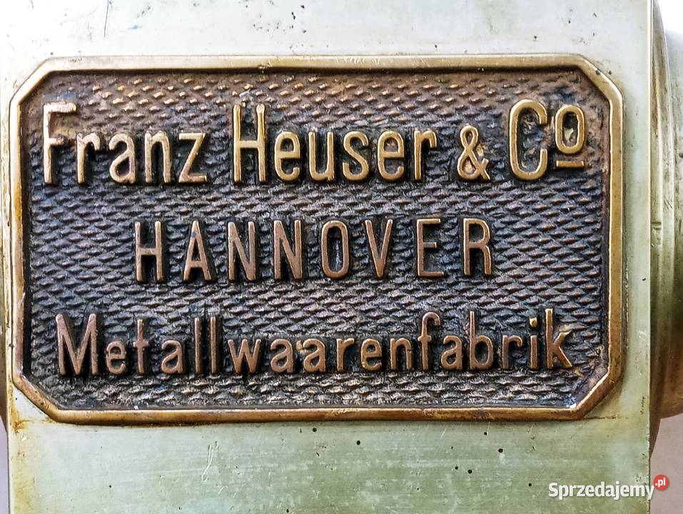 Franz Heuser Co Hannover Nalewak do Piwa lubuskie Nowa Sól