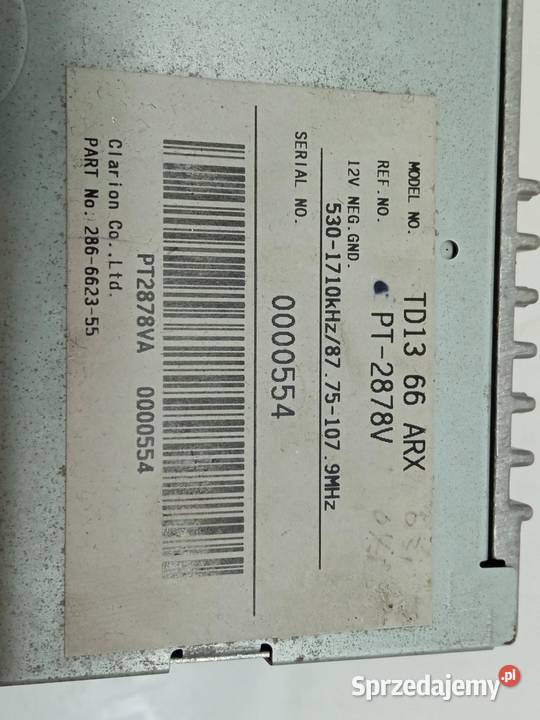 RADIO TD1366ARX Mazda CX9 I 2006