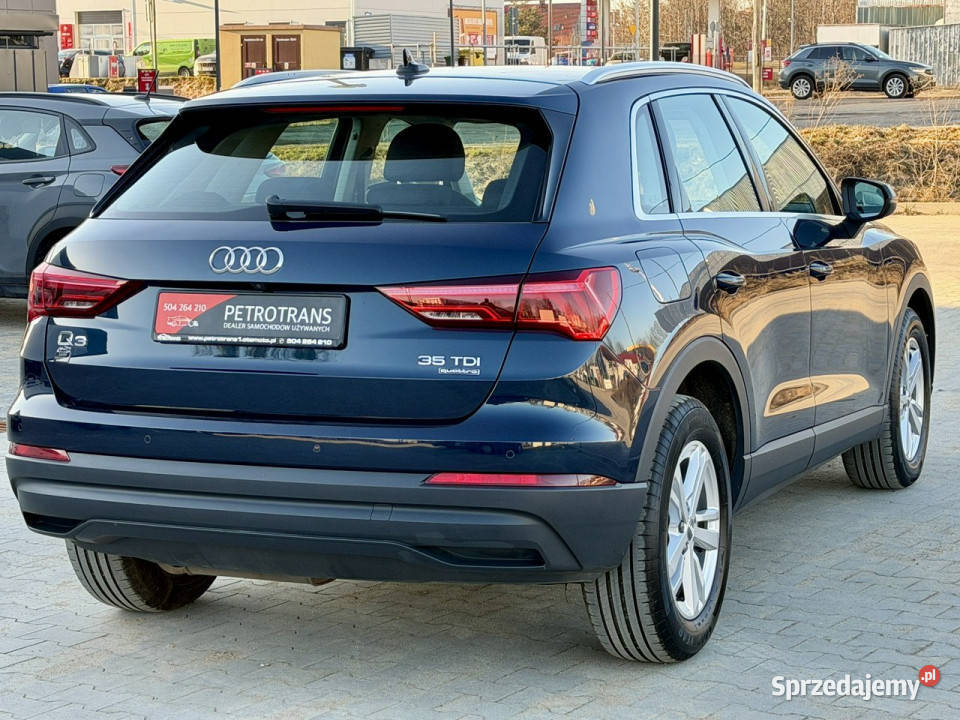 Audi Q3 20 TDI 150 FULL LED Quattro VIRTUAL nieuszkodzony Mrągowo sprzedam