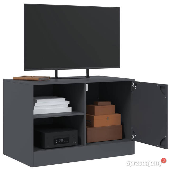 Szafka pod telewizor antracytowa 67x39x44 mazowieckie Warszawa
