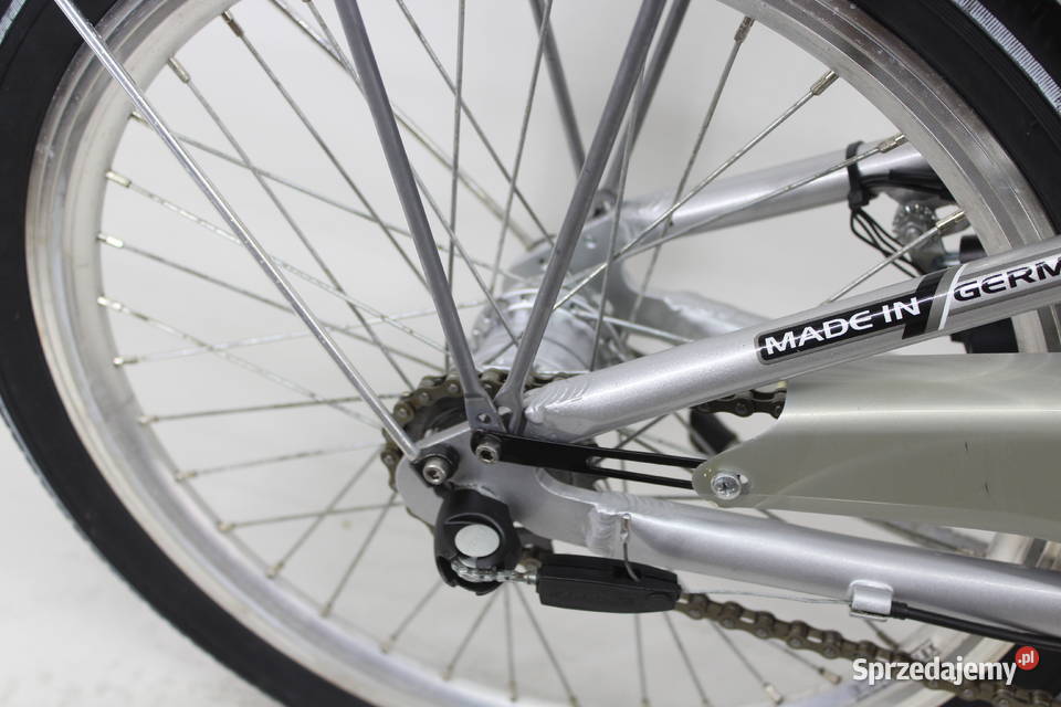 ALUMINIOWY ROWER SKŁADANY CURTIS KOŁA 20 3 BIEGI Miejskie Milicz