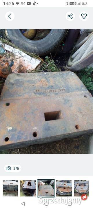 Obciążniki oryginalne Deutz fahr agrotron 265 Jabłonowo Pomorskie