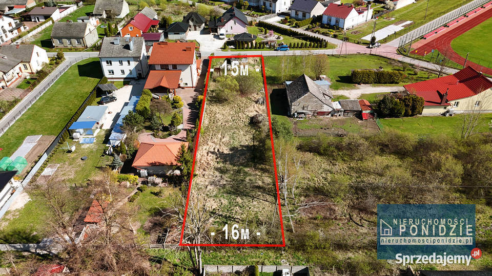 Działka budowlana 1300 m2 Oleśnica Busko-Zdrój sprzedam