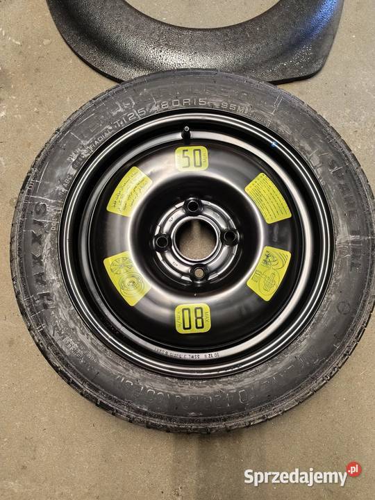 Koło dojazdowe zapas Citroen C3 12580R15 4x108 Dębica