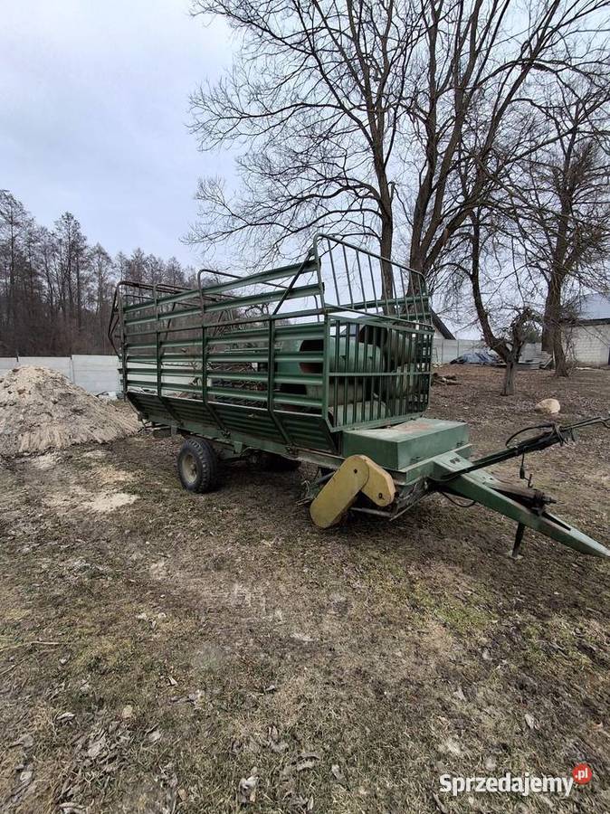 Przyczepa samozbierajaca Przyczepy rolnicze Stoczek Kocki