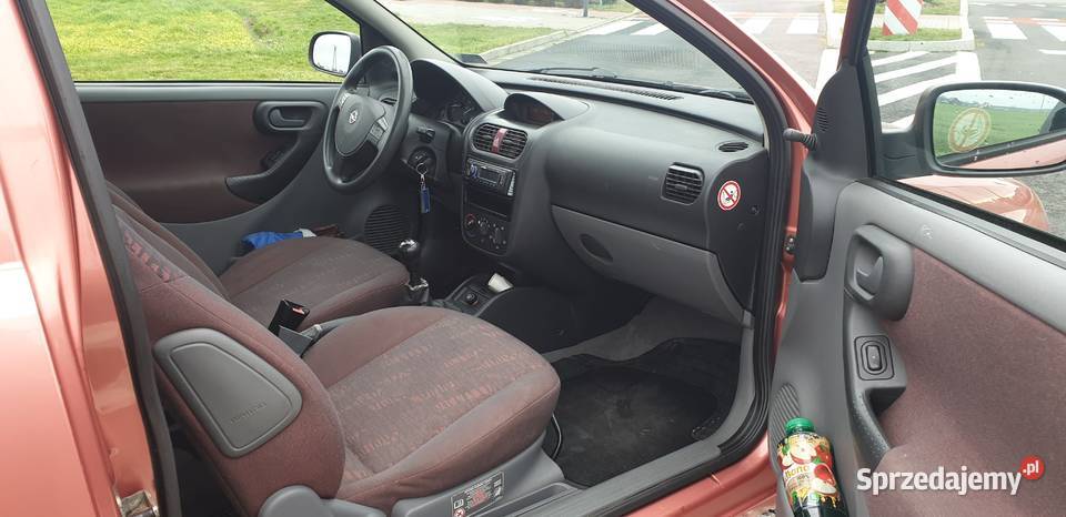 Opel corsa C Comfort 2001 10 2lata opłaty bez radio wielkopolskie Słupca