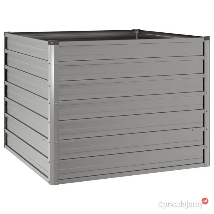 Podwyższona donica rdzawa 100x100x77 stal Donice Warszawa sprzedam