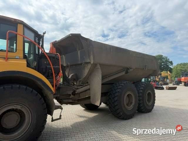Wozidlo Volvo A25 G kolebowa wywrotka 6x6 Motoryzacja
