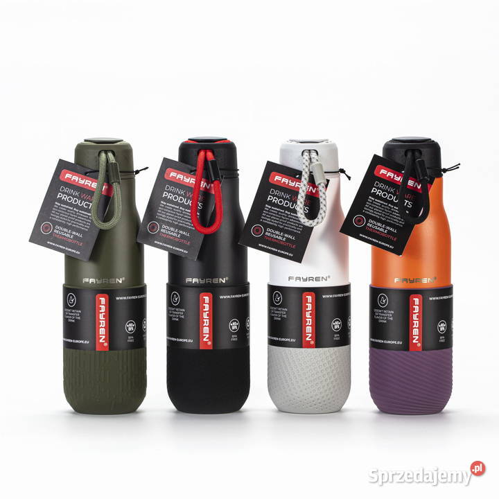 Butelka termiczna Fayren Como 500ml Black Uniseks Poznań