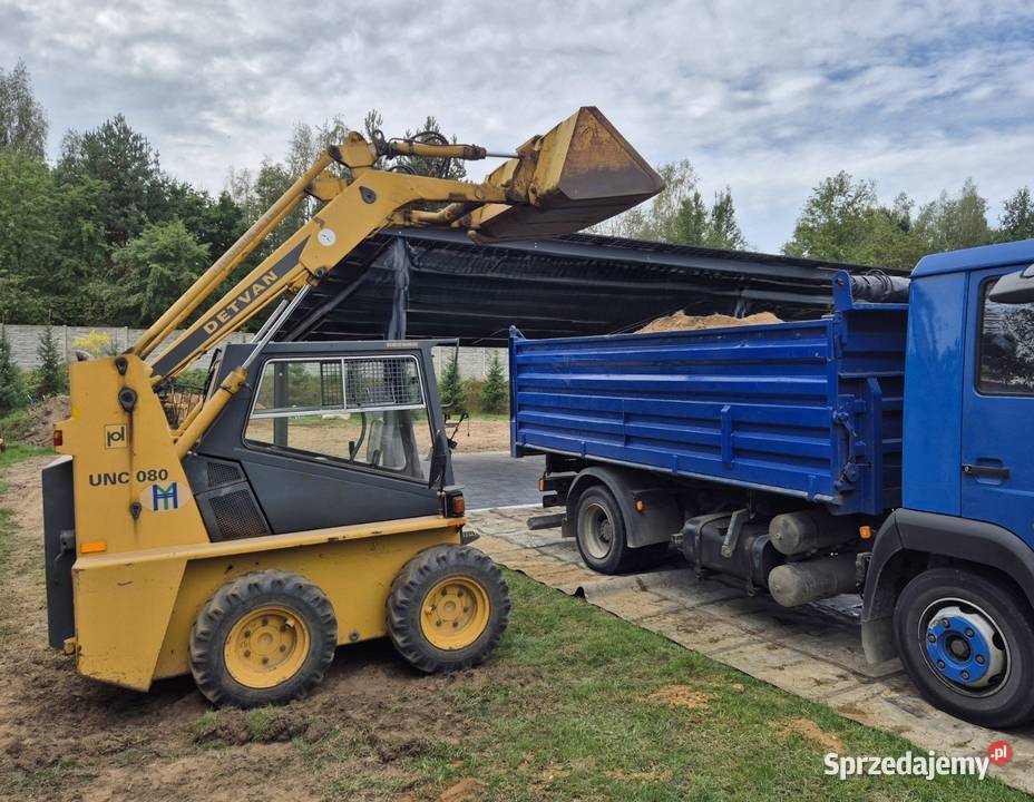 Miniładowarka DETVAN 080 masa 3100 silnik Zetor śląskie Rybnik