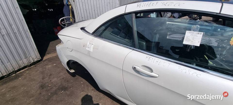 ĆWIARTKA BŁOTNIK PRAWY TYŁ PEUGEOT 308 CC PERŁA kujawsko-pomorskie Lipno