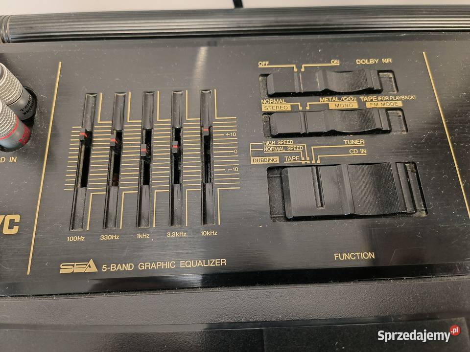 Boombox JVC PCV88 Active Hyper Bass Made in śląskie Tychy sprzedam
