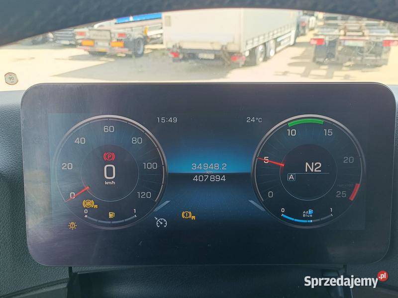 MERCEDESBENZ ACTROS 1840 L 2023 1067700 ccm 394 394KM Warszawa