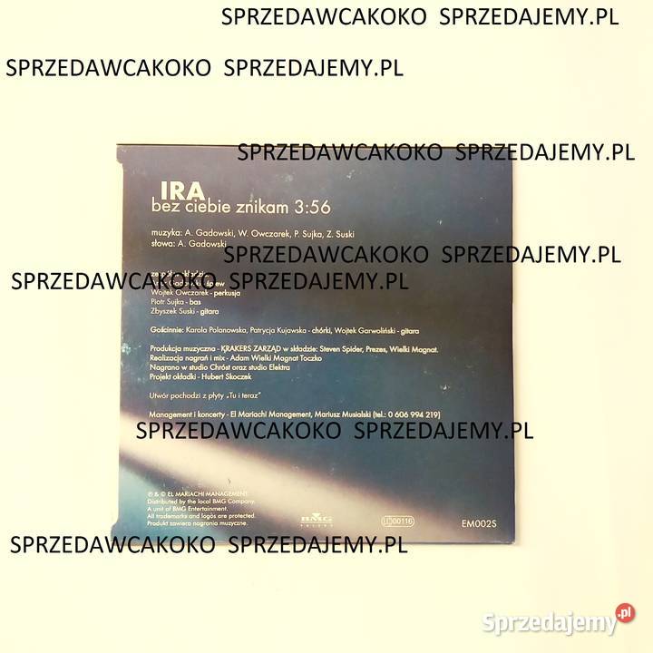 Ira Bez znikam Singiel Unikat