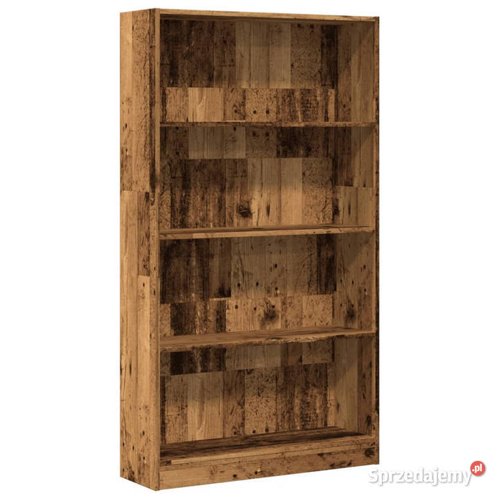 Regał stare drewno 80x24x143 materiał Regały mazowieckie Warszawa