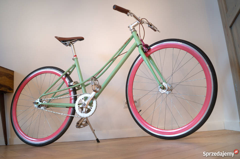 Rower POLKA BIKES miejskiego ninja FIXIE Ostre Kraków