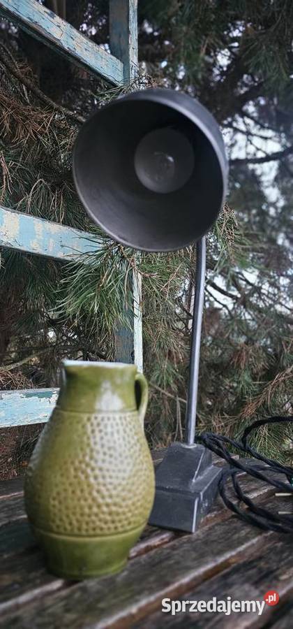 Lampka biurkowa lata 30te sprawna mazowieckie Płońsk