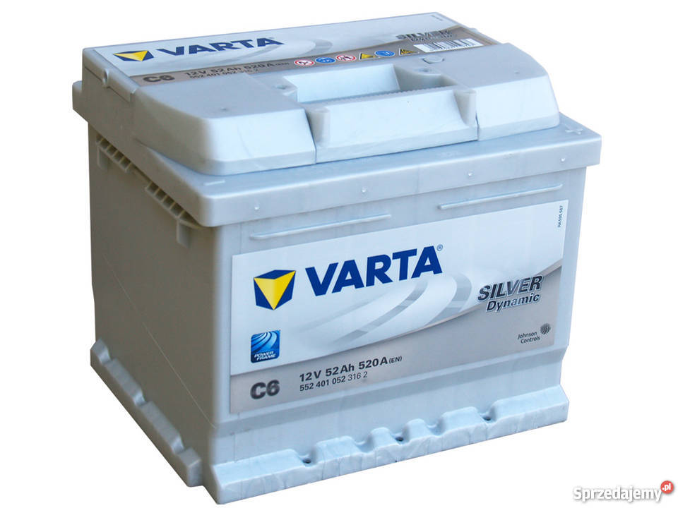 Akumulator VARTA SILVER 52Ah520A C6 podlaskie Białystok