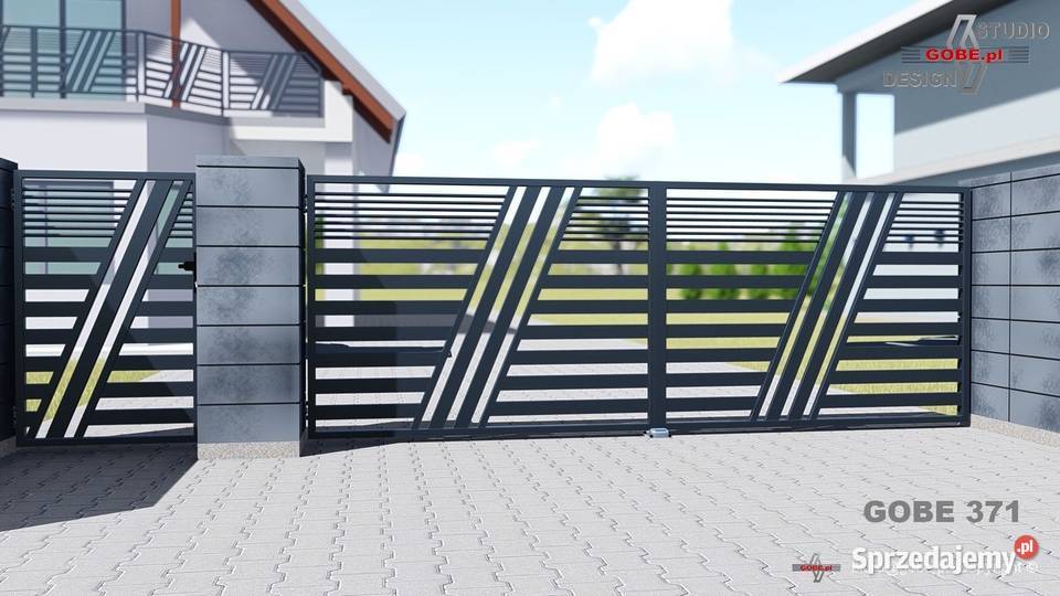 Bramy furtki nowoczesne ogrodzenia panelowe Gliwice