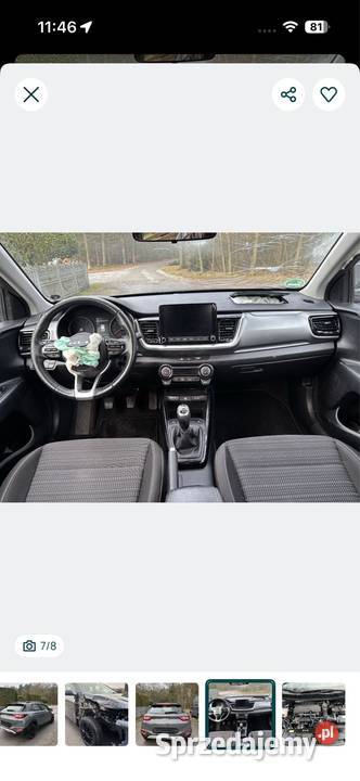 Kia stonic uszkodź wielkopolskie