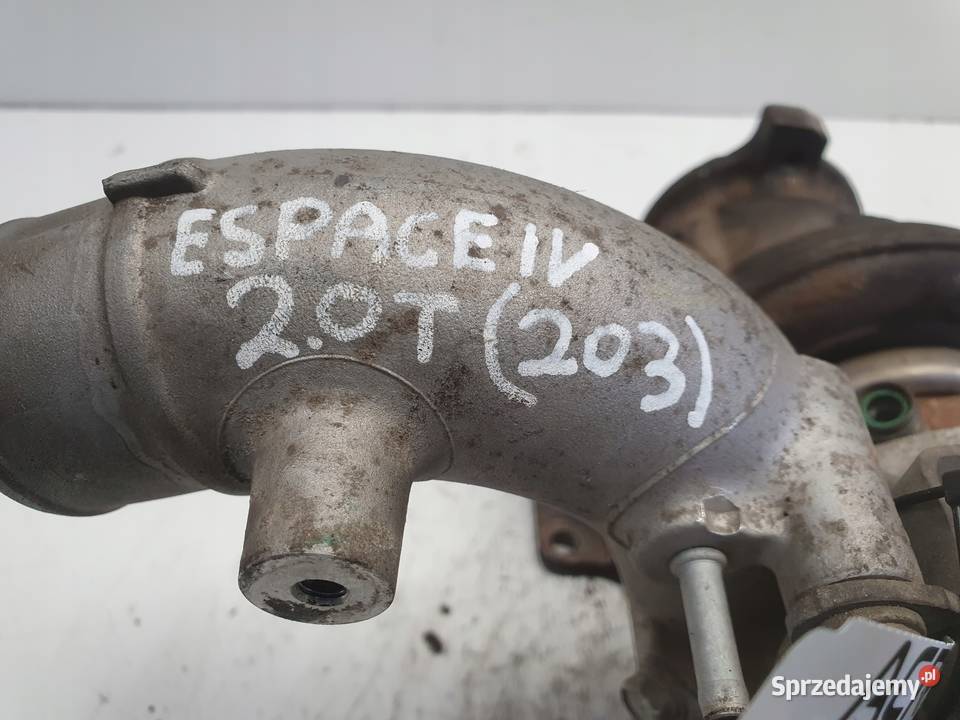TURBOSPRĘŻARKA Renault Espace IV 20 T turbo lubelskie Chełm