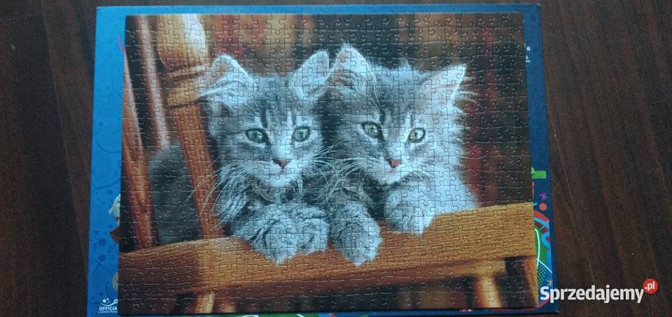 Puzzle ułożone 500 elementów śląskie Piekary Śląskie