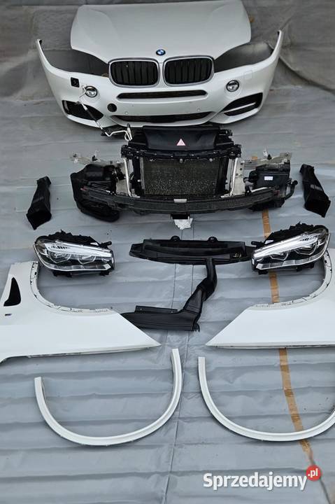 BMW X5 F15 M50D M SPORT PAKIET MASKA ZDERZAK