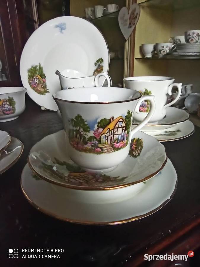 serwis do herbaty Queen Anne Made in England Gdańsk