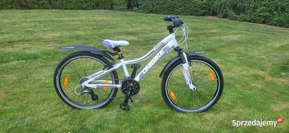 Rower dziecięcy UNIBIKE ROXI koła 24 cale Dziecięce Kwilcz sprzedam