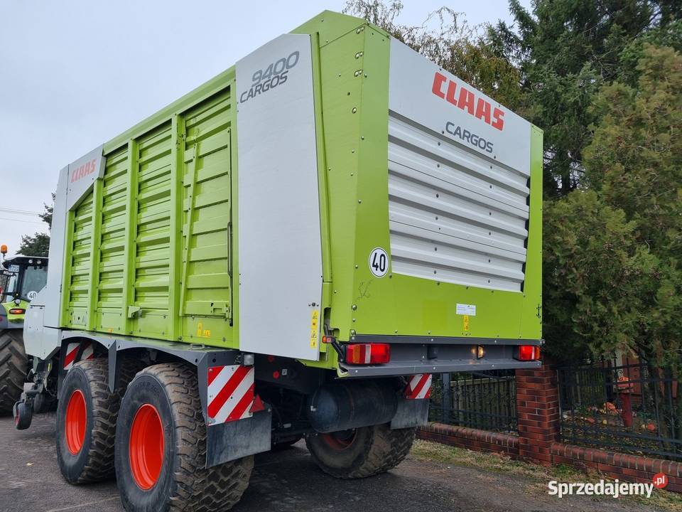 Claas Cargos 9400 przyczepa samozbierająca wielkopolskie Przedecz