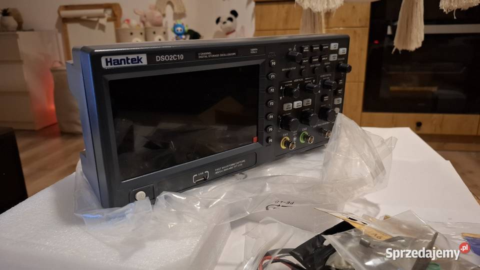 Oscyloskop Hantek DSO2C10 sonda prądowa CC65 Namysłów