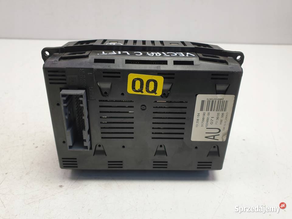 Opel Vectra C WYŚWIETLACZ RADIA Ekran13208184 lubelskie Rudka