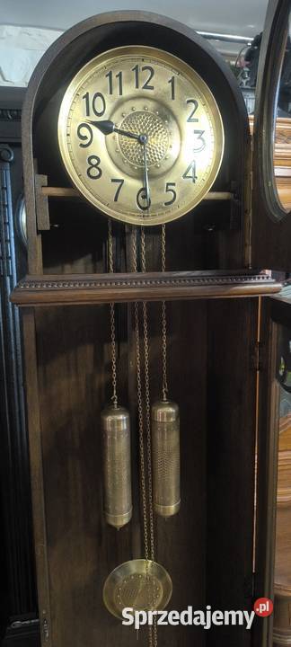 Zegar stojący HAWINA śliczna ciemna małopolskie Kwaczała